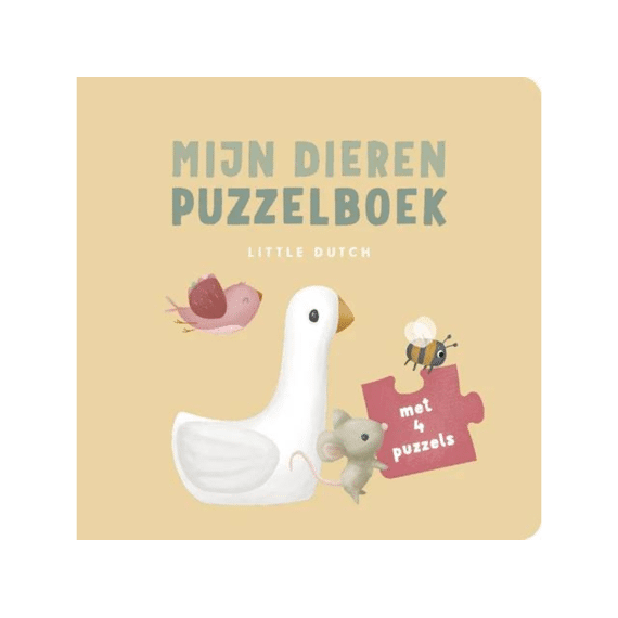 Mijn Dierenpuzzelboek Little Dutch