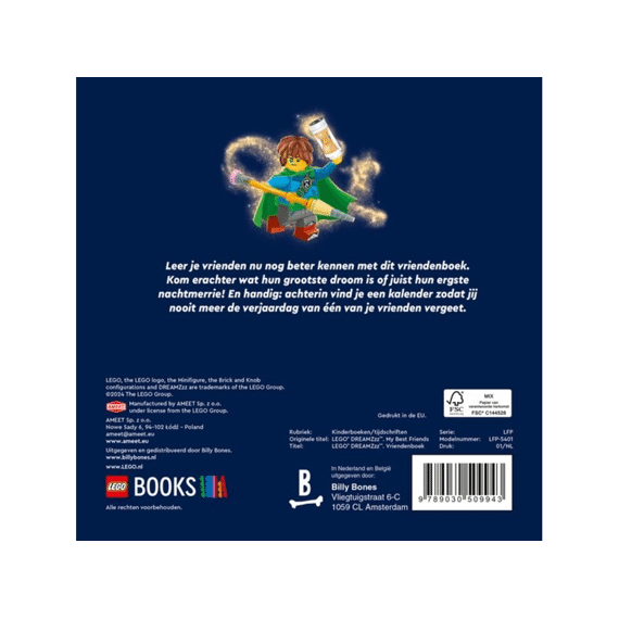 Lego Dreamzzz Vriendenboek
