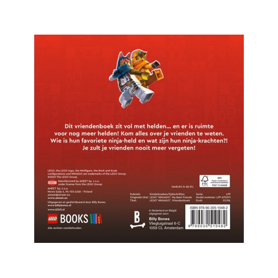 Lego Ninjago Vriendenboek Dragons Rising