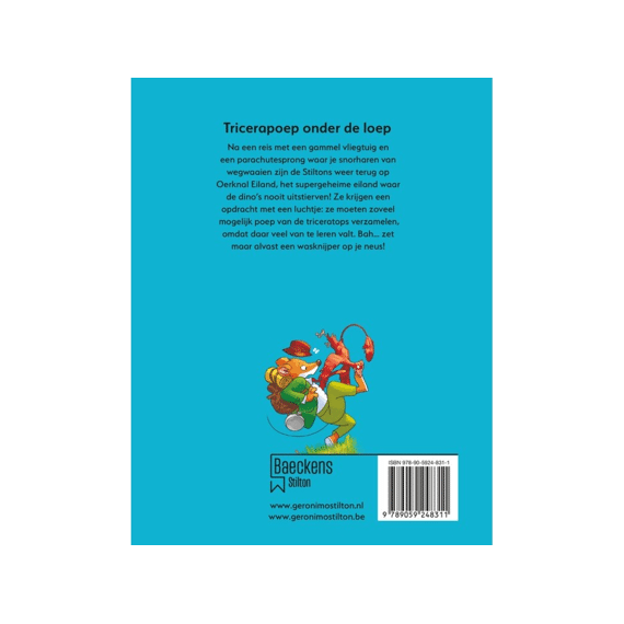 Geronimo Stilton 84 Tricerapoep Onder De Loep