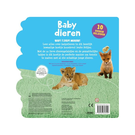 Geluidenboek Babydieren