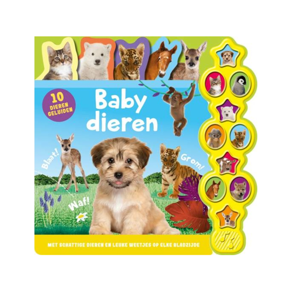 Geluidenboek Babydieren
