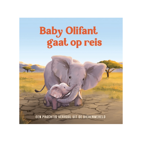 Baby Olifant Gaat Op Reis