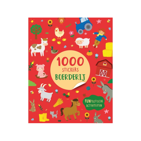 Stickerboek: Boerderij 1000st