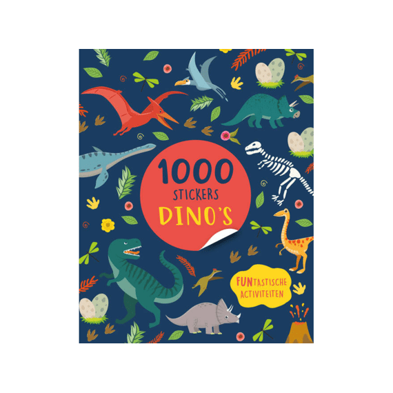 Stickerboek: Dino's 1000st