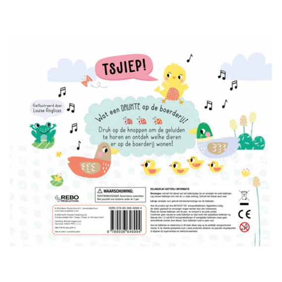 Geluidenboek: Luister Mee Op De Boerderij