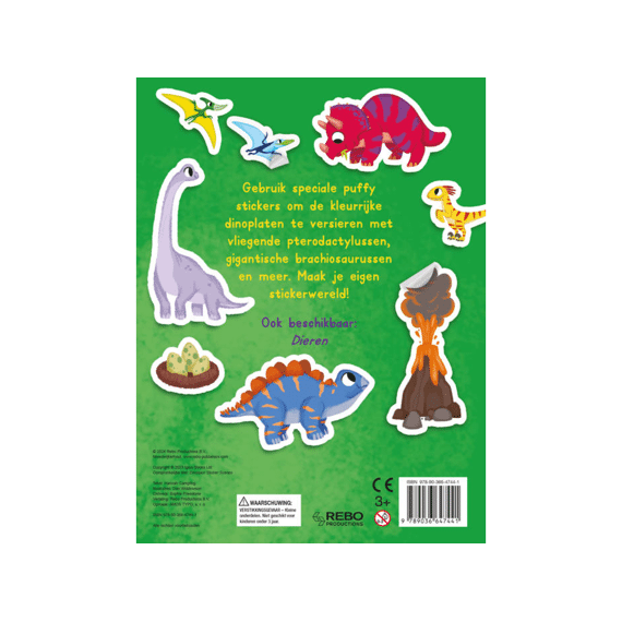 Stickerwereld: Dinosauriërs