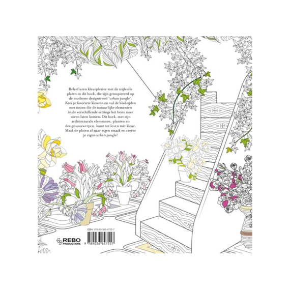 Kleurboek Urban Jungle