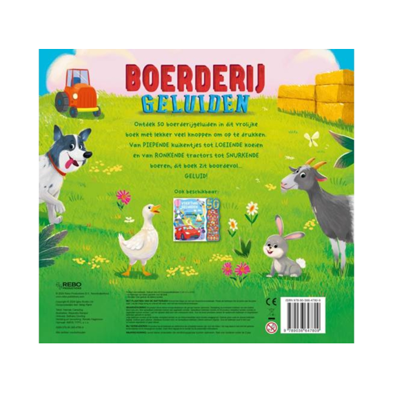 Geluidenboek: 50 Boerderijgeluiden
