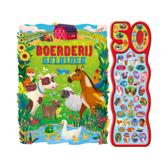 Geluidenboek: 50 Boerderijgeluiden