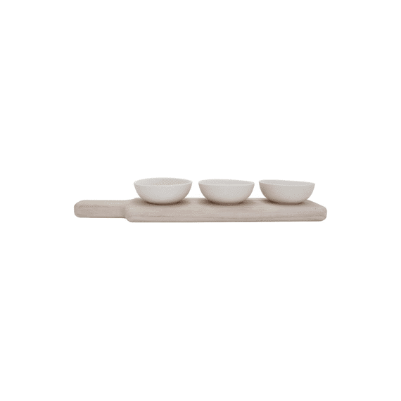 Leeff Servetring Set Saar Sand