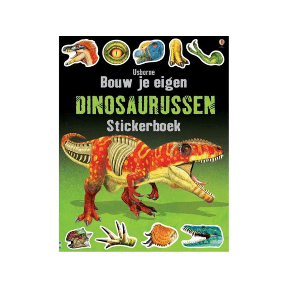 Bouw Je Eigen Dinosaurussen Stickerboek