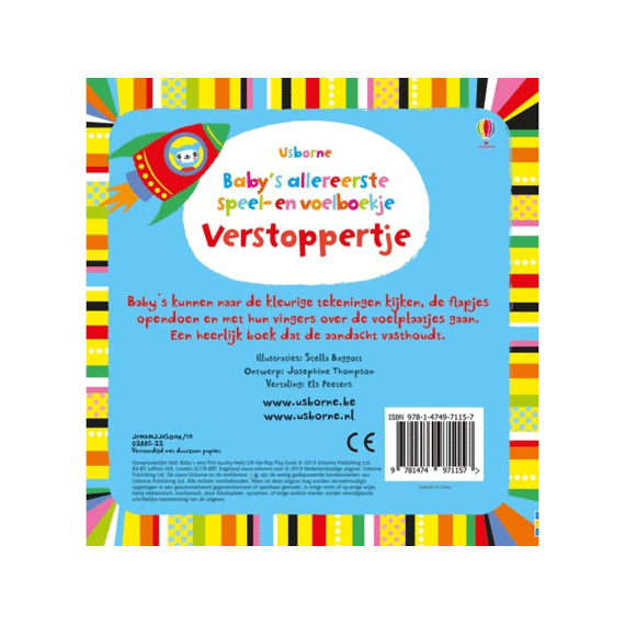 Babys Eerste Speel En Voelboekje Met Mijn Vinger