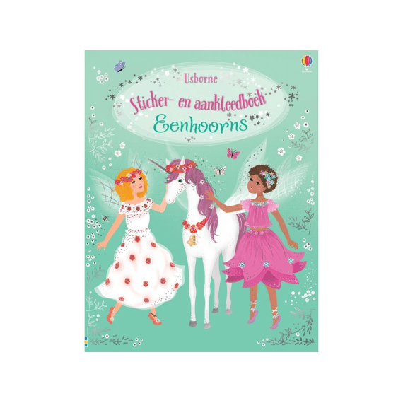 Sticker- En Aankleedboekje Eenhoorns