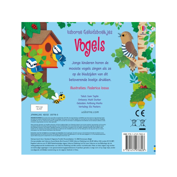 Geluidenboekje: Vogels