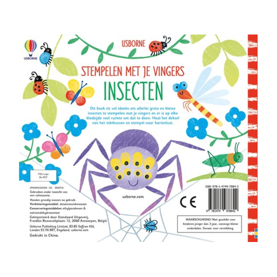 Stempelen Met Je Vingers: Insecten