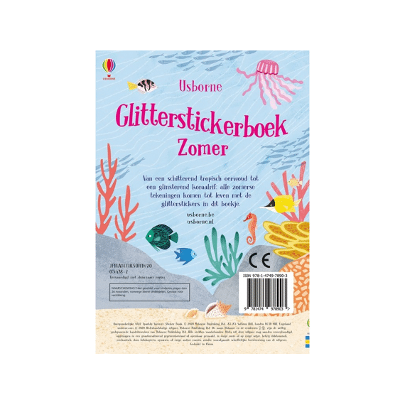 Glitter Stickerboek Zomer