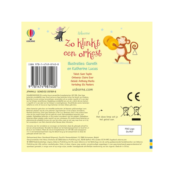 Geluidenboekje: Zo Klinkt Het Orkest