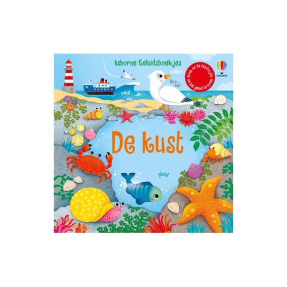 Geluidenboekje De Kust Met Kijkgaatjes En Voelelementen