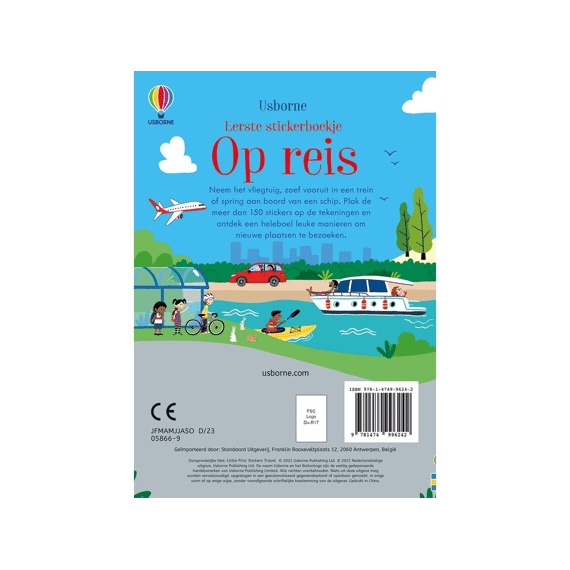 Eerste Stickerboekje: Op Reis