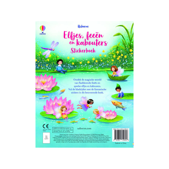 Stickerboek: Elfjes, Feeën En Kabouters