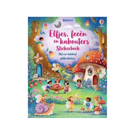 Stickerboek: Elfjes, Feeën En Kabouters