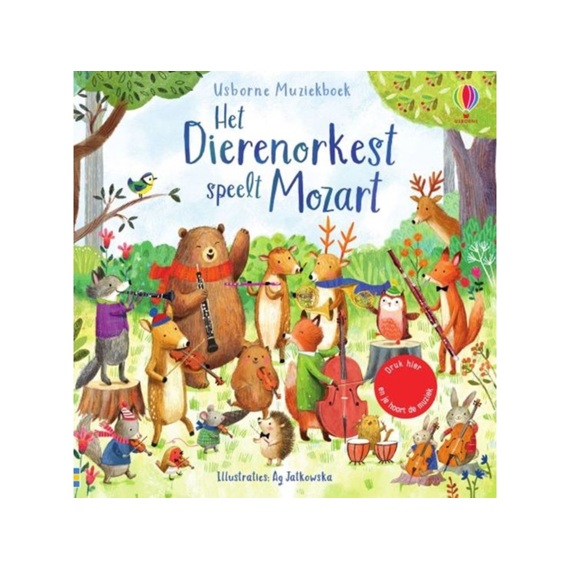 Geluidenboekje: Het Dierenorkest Speelt Mozart