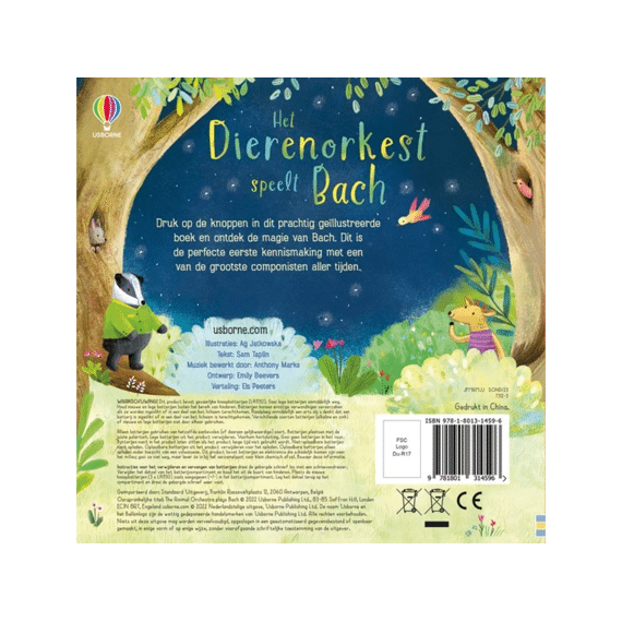 Geluidenboekje: Het Dierenorkest Speelt Bach
