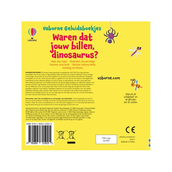 Geluidenboekje: Waren Dat Jouw Billen, Dinosaurus?