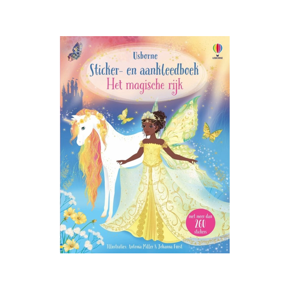 Sticker- En Aankleedboek Magisch Koninkrijk