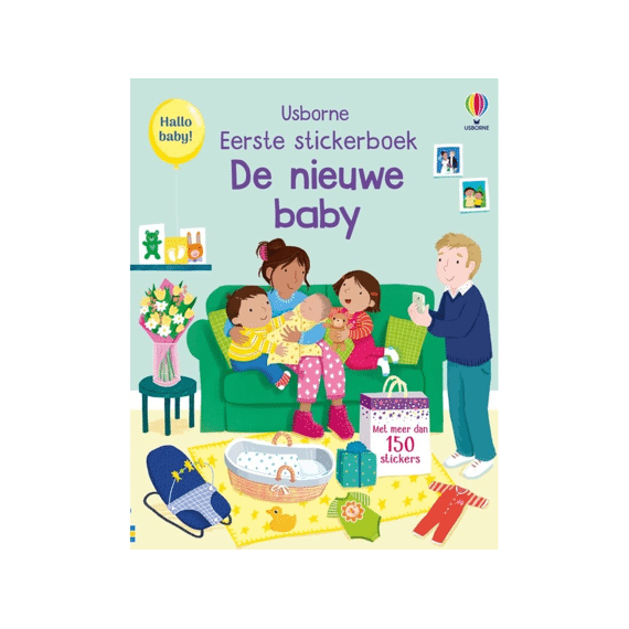 Eerste Stickerboekje: De Nieuwe Baby