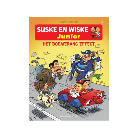 Strip Suske En Wiske Junior Nr 5 Het Boemerang Effect