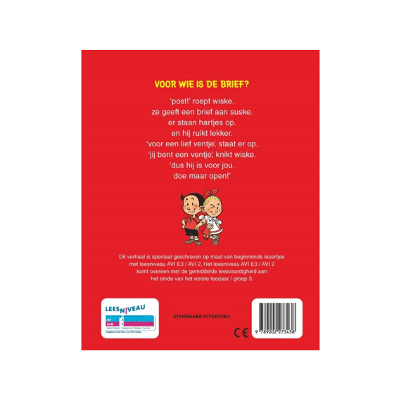 Lezen Met Suske En Wiske Junior Voor Wie Is Die Brief? Avi E3