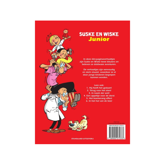 Strip Suske En Wiske Junior Nr 7 Rake Klappen