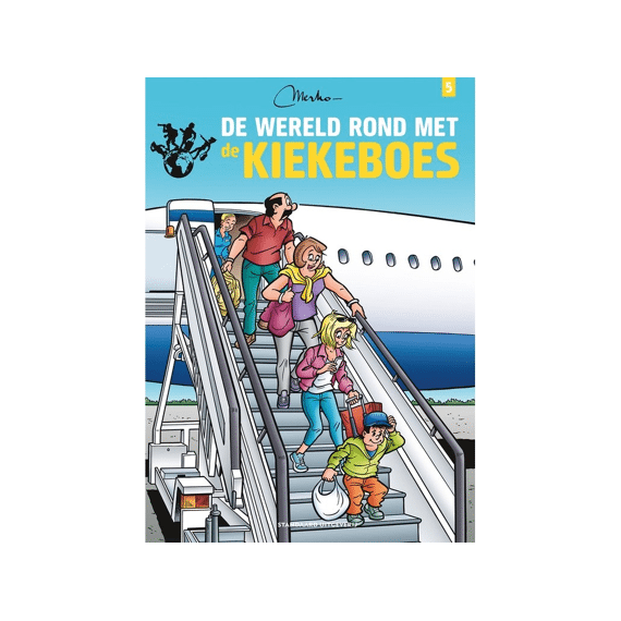 Strip De Wereld Rond Met De Kiekeboes Nr 5