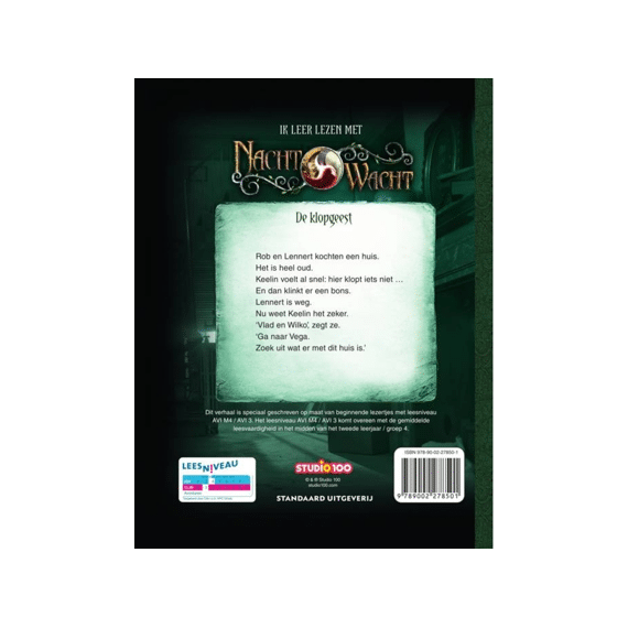 Ik Leer Lezen Met Nachtwacht Avi M4 De Klopgeest