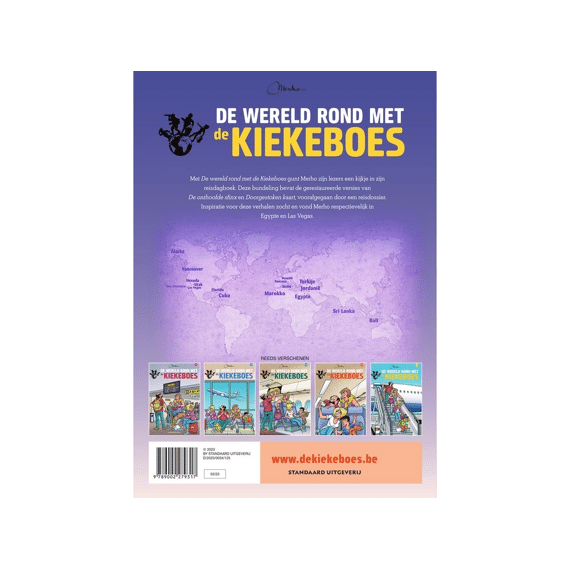 Strip De Wereld Rond Met De Kiekeboes Nr 6