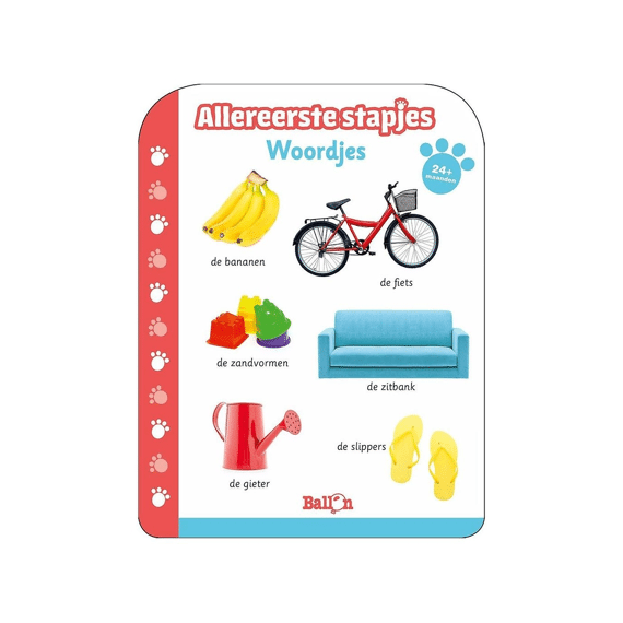 Allereerste Stapjes: Woordjes 24-36 Maanden