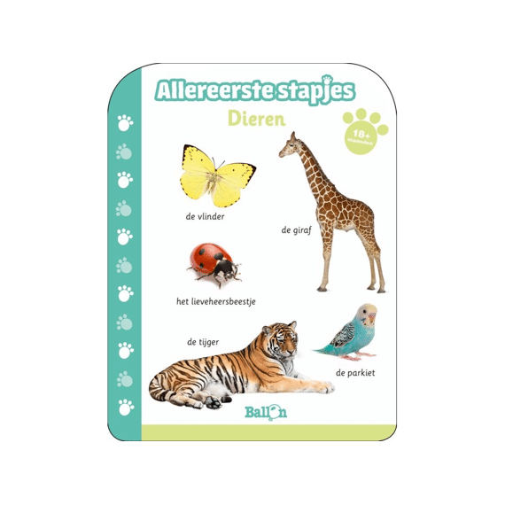 Allereerste Stapjes: Dieren 18-24 Maanden
