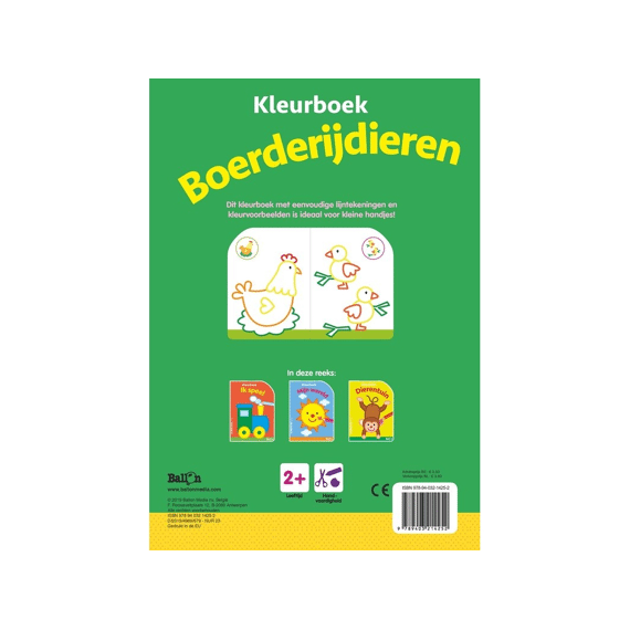 Duimelotjes Kleurboek Boerderijdieren
