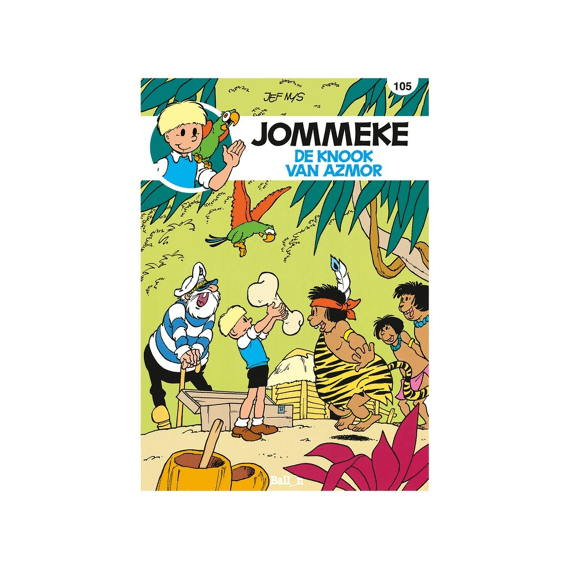 Strip Jommeke Nr 105 De Knook Van Azmor