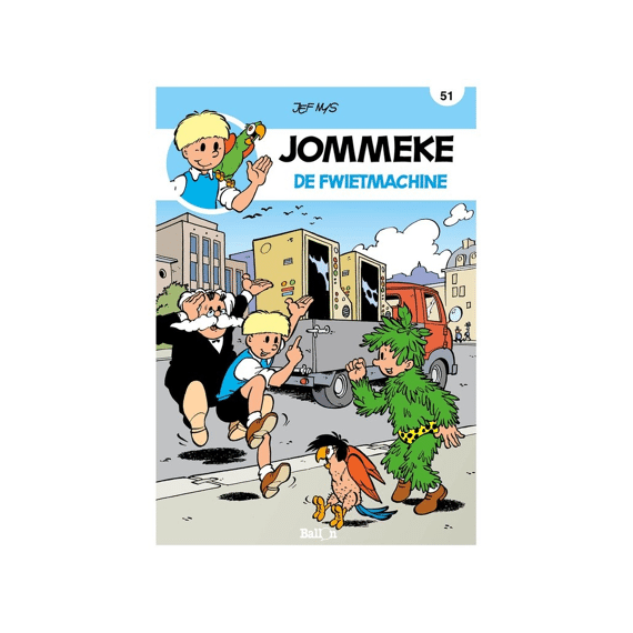 Strip Jommeke Nr 51 De Fwietmachine