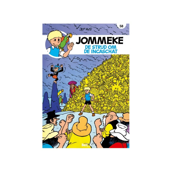 Strip Jommeke Nr 58 De Strijd Om De Incaschat