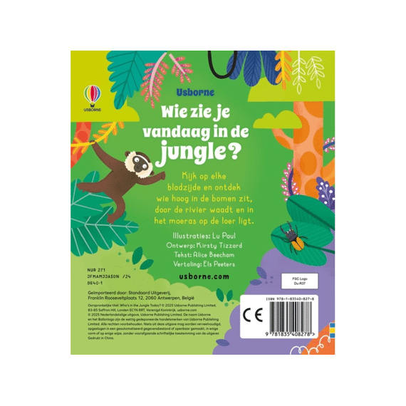 Wie Zie Je Vandaag In De Jungle?