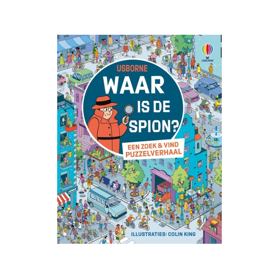 Zoek En Vind Puzzelverhaal: Waar Is De Spion?