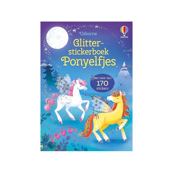 Glitterstickerboekje Ponyelfjes