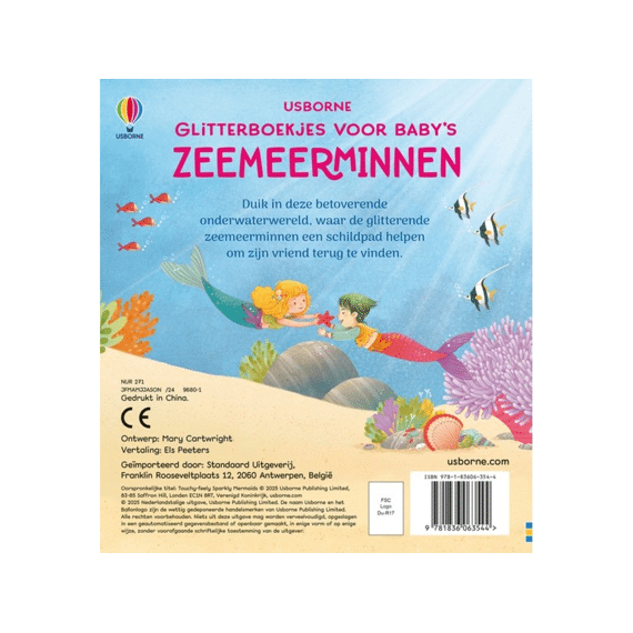 Glitterboekjes Voor Babys: Zeemeerminnen