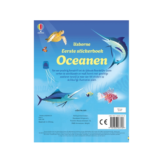 Eerste Stickerboek Oceanen