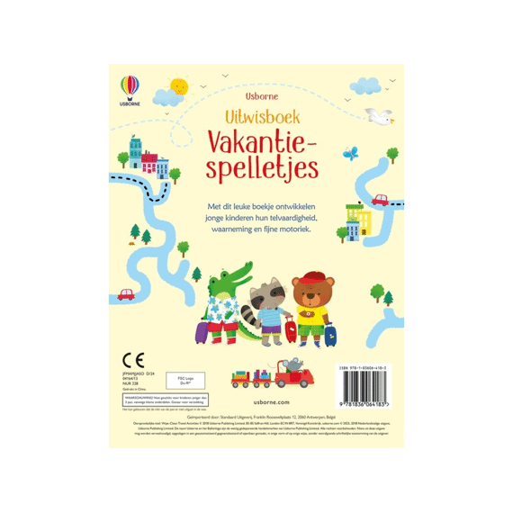 Uitwisboek Vakantiespelletjes