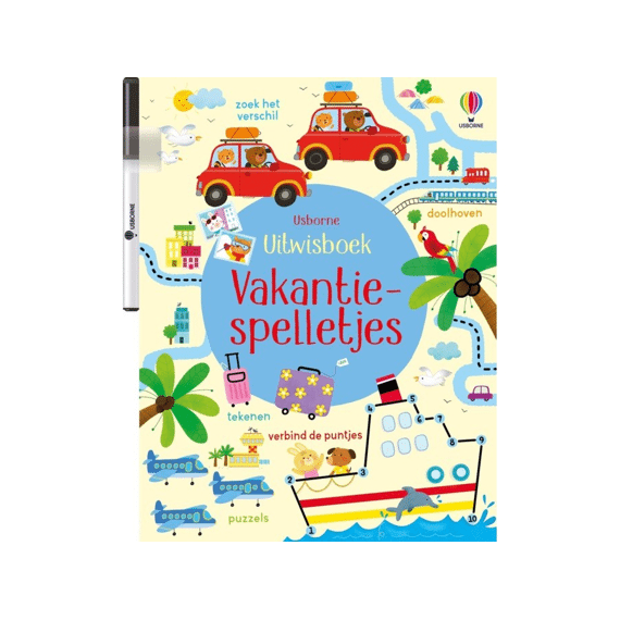 Uitwisboek Vakantiespelletjes